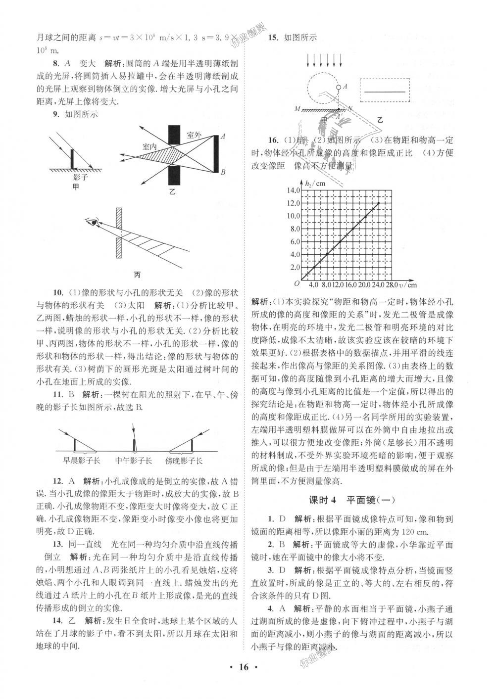 2018年初中物理小題狂做八年級上冊蘇科版提優(yōu)版 第16頁