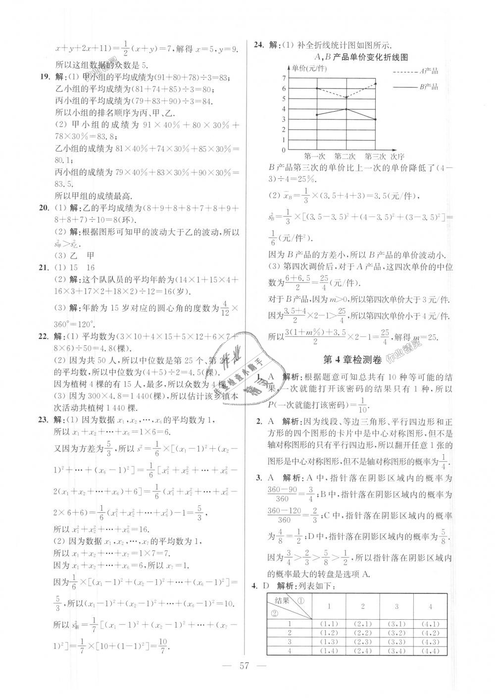 2018年初中數(shù)學小題狂做九年級上冊蘇科版提優(yōu)版 第57頁