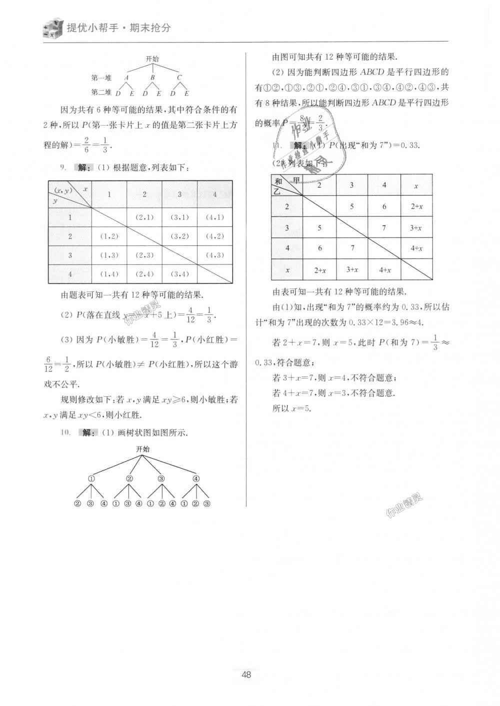 2018年初中數(shù)學(xué)小題狂做九年級上冊蘇科版提優(yōu)版 第70頁