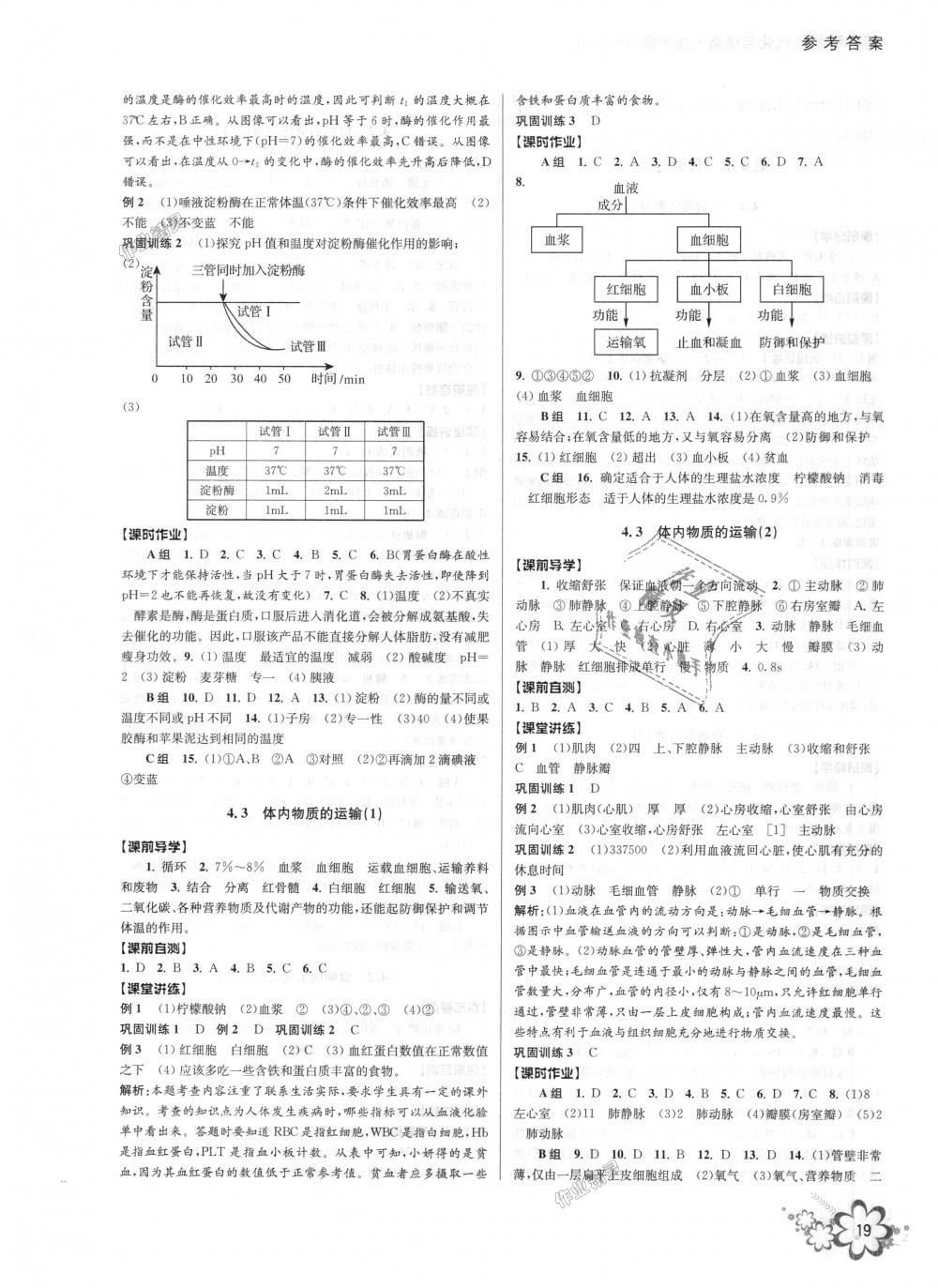 2018年初中新學(xué)案優(yōu)化與提高九年級(jí)科學(xué)全一冊(cè)浙教版 第19頁