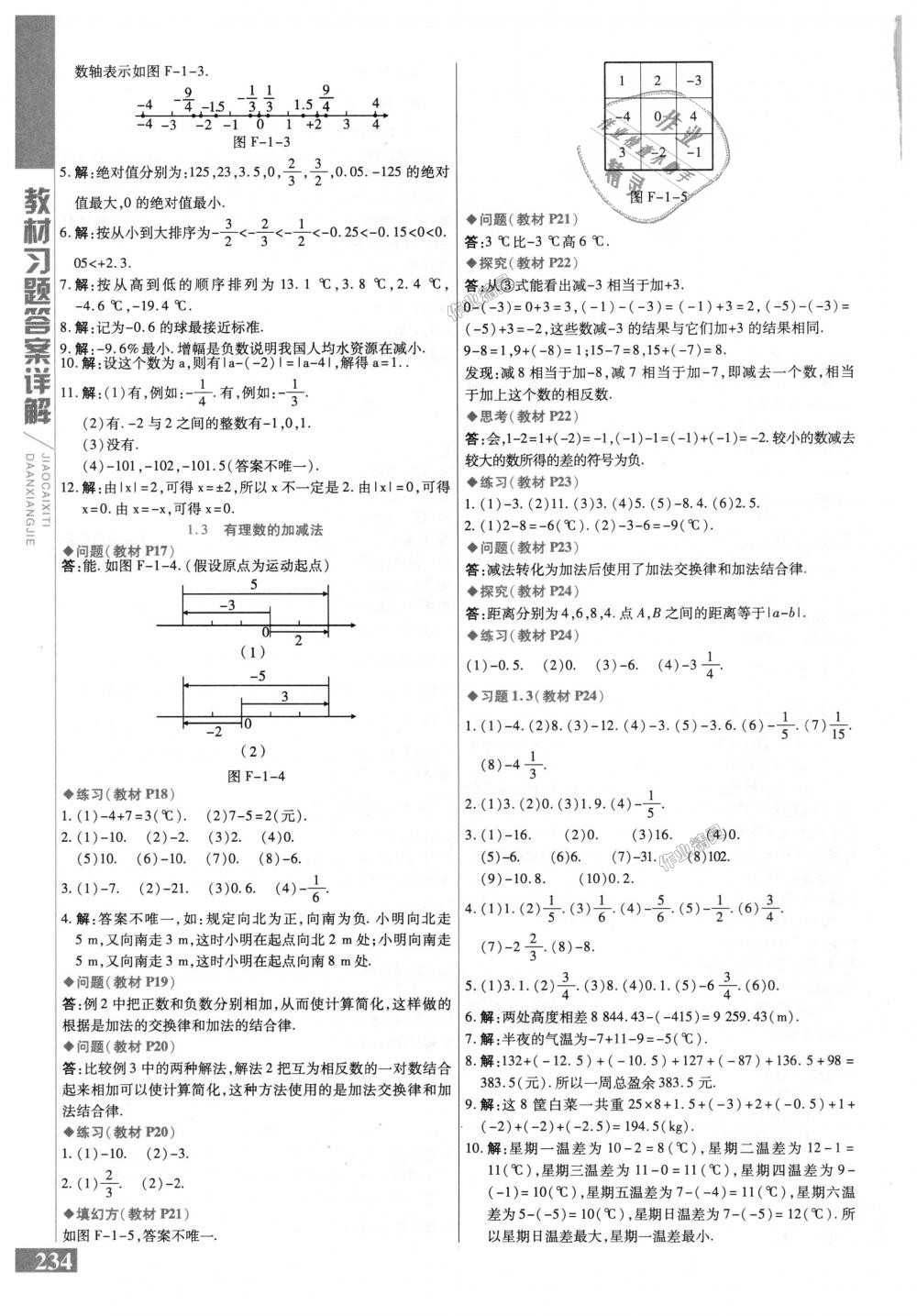 2018年倍速學(xué)習(xí)法七年級(jí)數(shù)學(xué)上冊(cè)人教版 第26頁