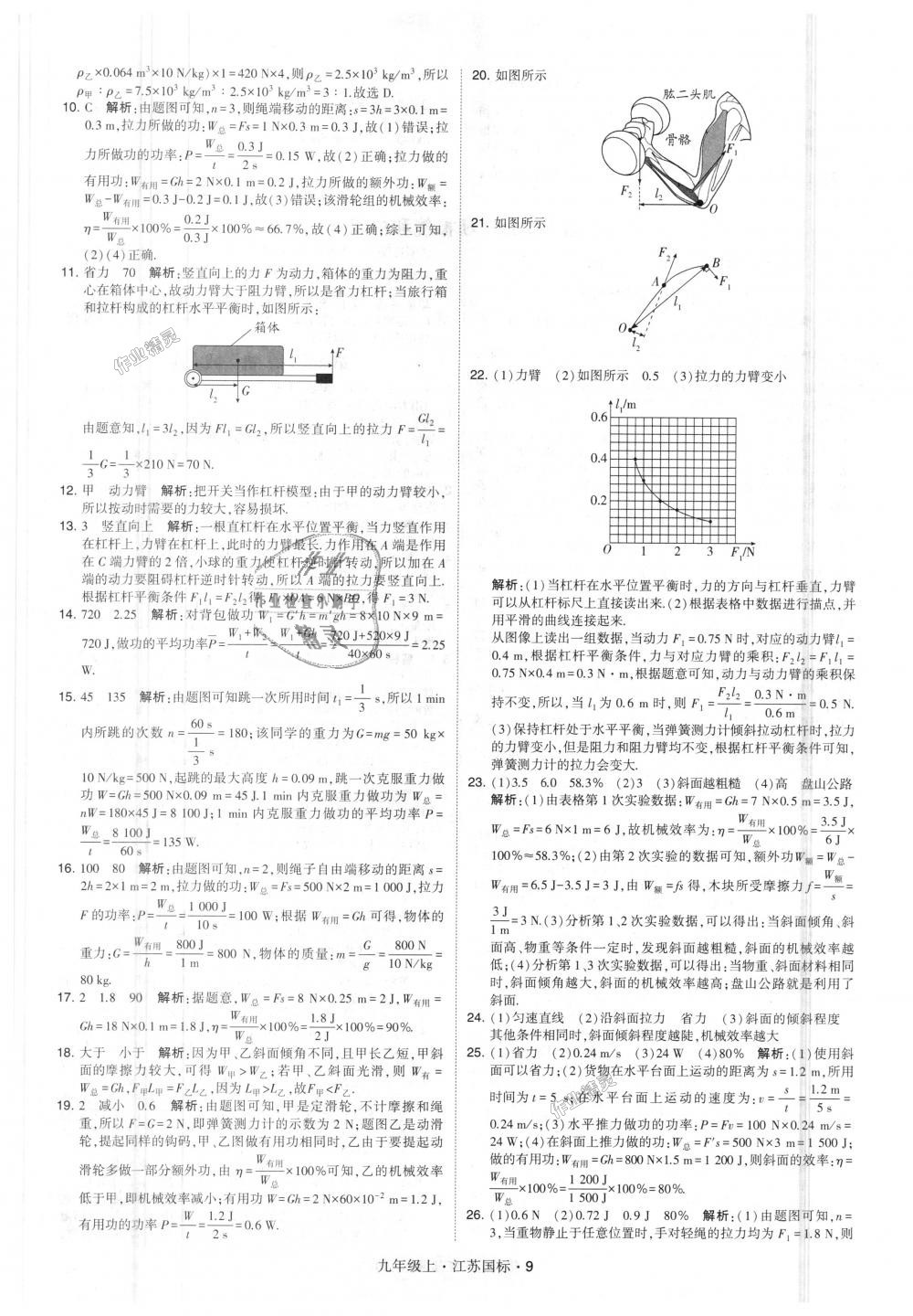 2018年經(jīng)綸學(xué)典學(xué)霸九年級物理上冊江蘇版 第9頁