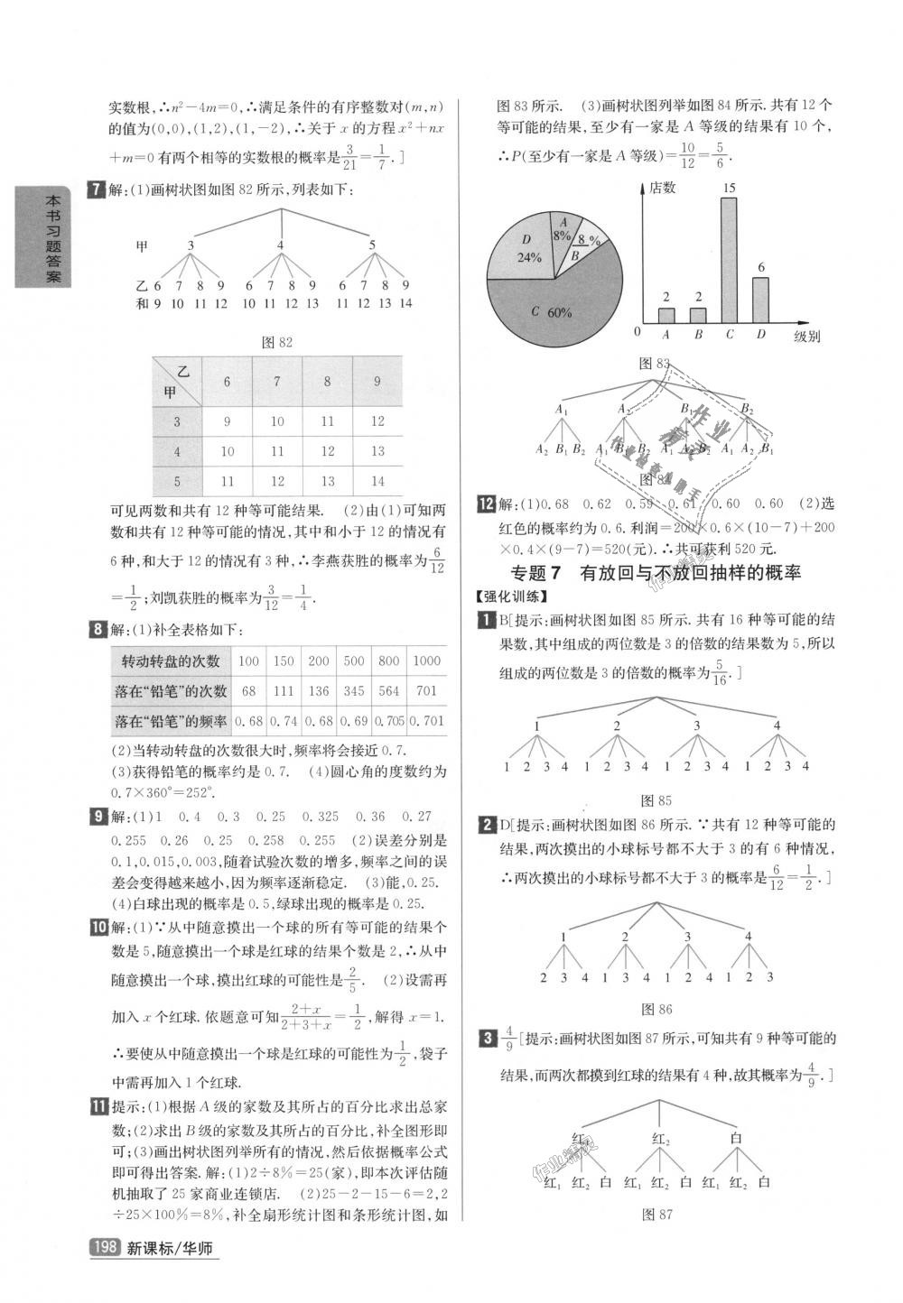 2018年尖子生學(xué)案九年級(jí)數(shù)學(xué)上冊(cè)華師大版彩繪版 第33頁(yè)