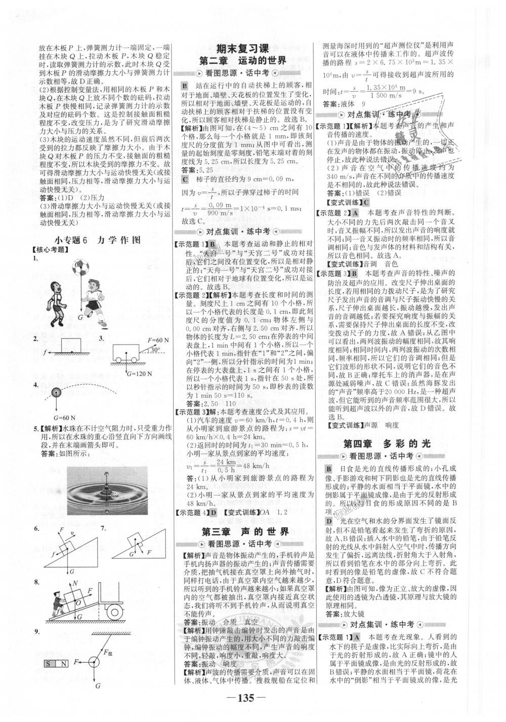 2018年世紀金榜金榜學(xué)案八年級物理上冊滬科版 第15頁