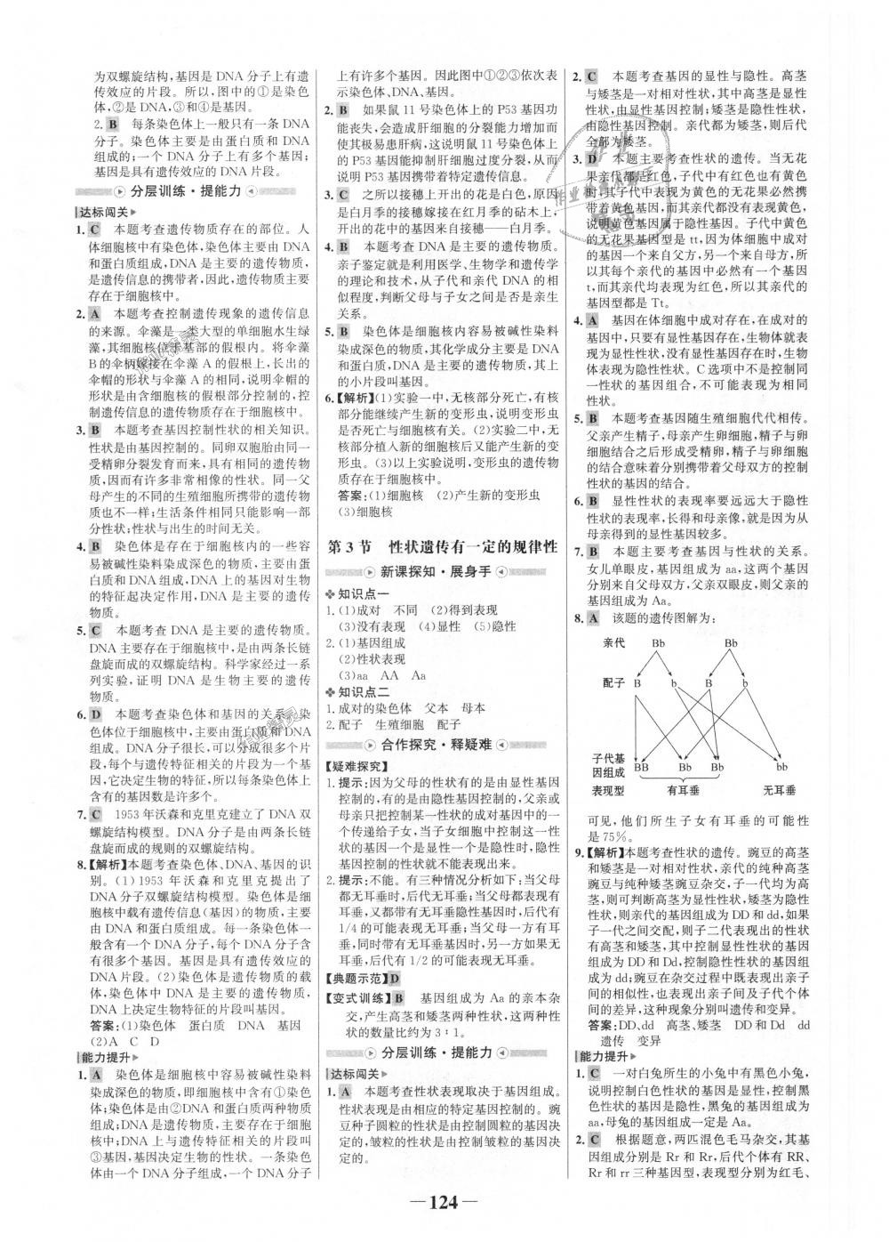 2018年世纪金榜金榜学案八年级生物上册北师大版 第16页