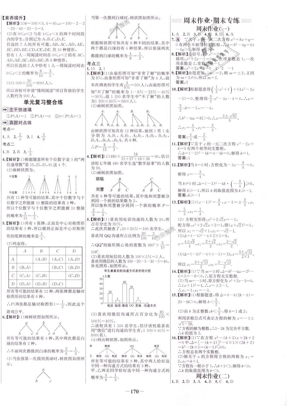 2018年世纪金榜百练百胜九年级数学上册人教版 第18页