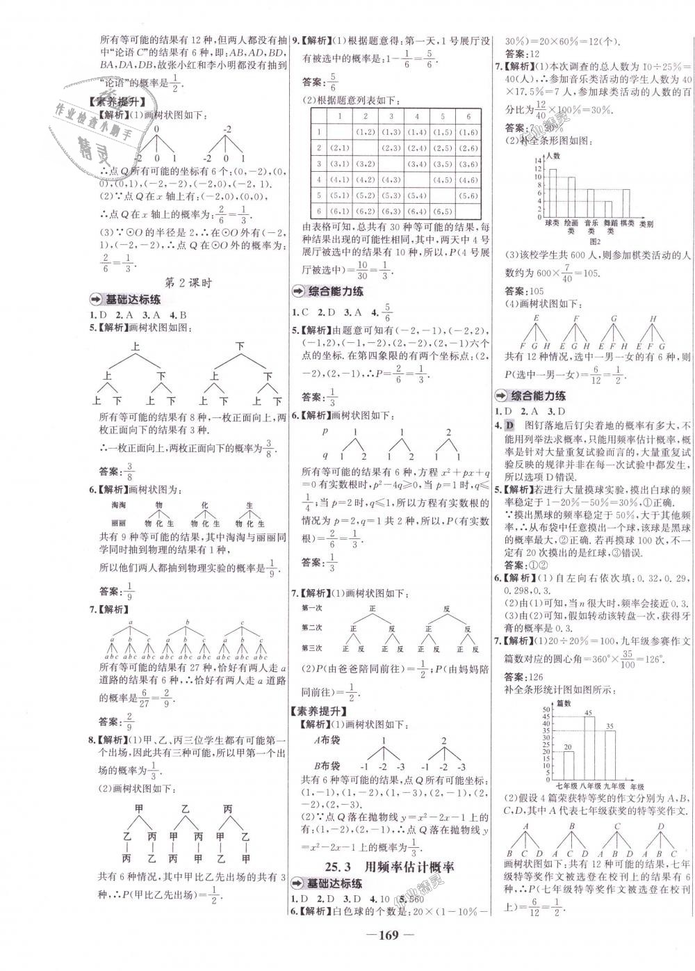 2018年世紀(jì)金榜百練百勝九年級(jí)數(shù)學(xué)上冊(cè)人教版 第17頁(yè)