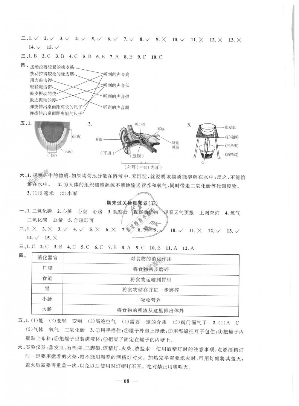 2018年陽(yáng)光同學(xué)一線名師全優(yōu)好卷四年級(jí)科學(xué)上冊(cè)教科版 第8頁(yè)