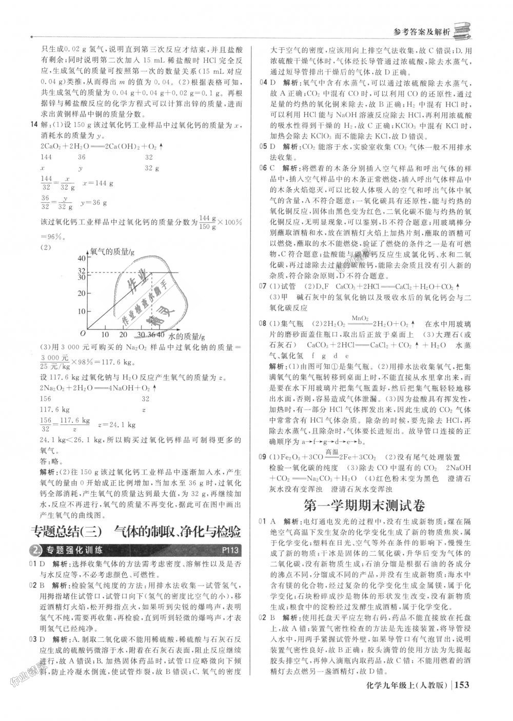 2018年1加1轻巧夺冠优化训练九年级化学上册人教版银版 第34页