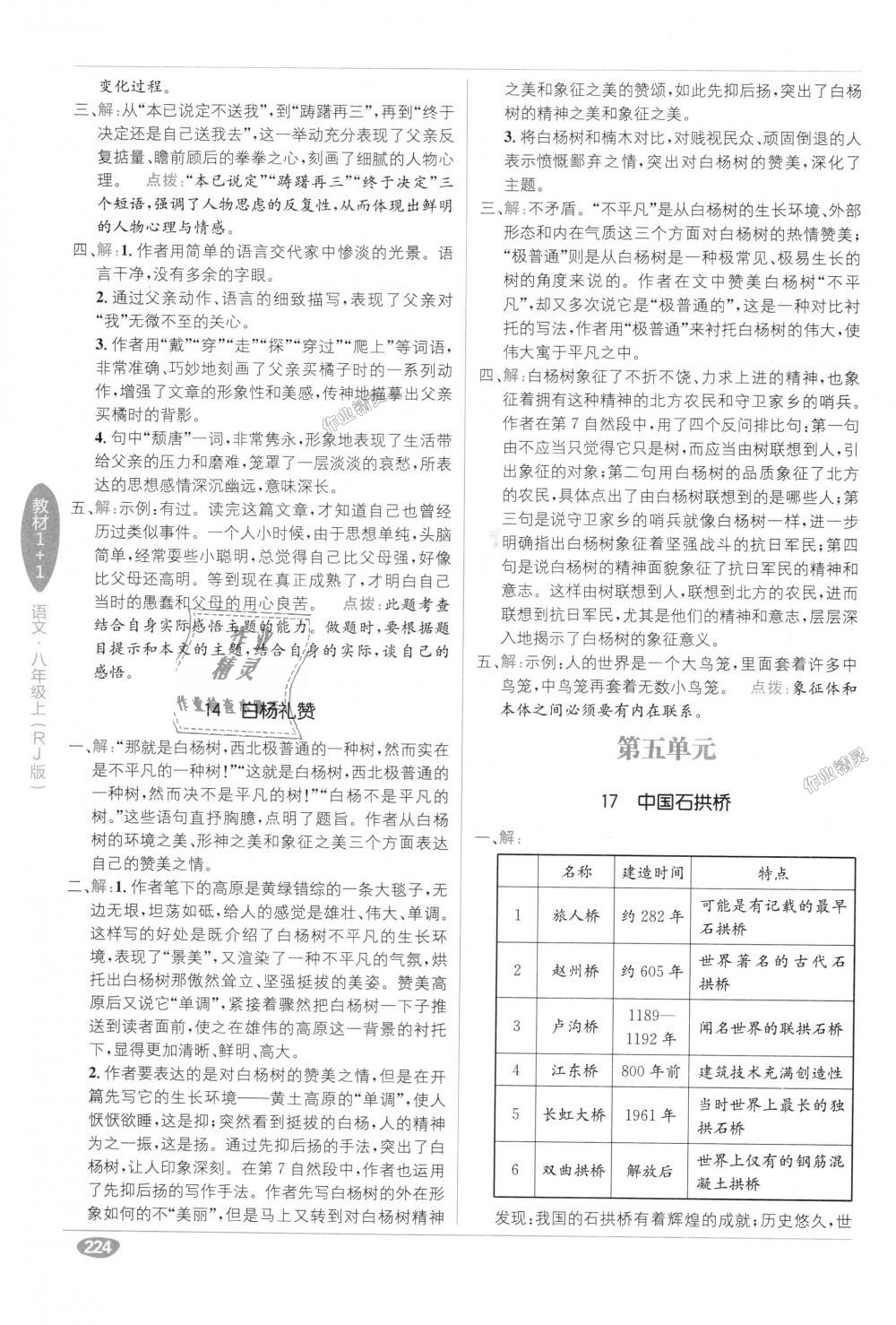 2018年教材1加1八年級語文上冊人教版 第20頁