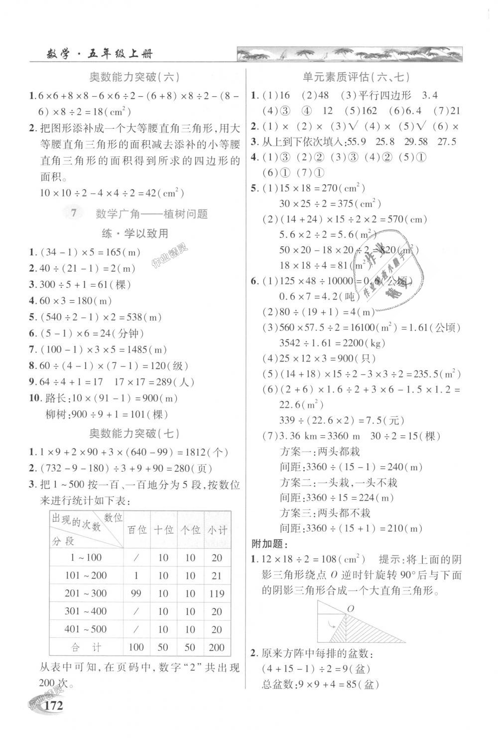 2018年引探練創(chuàng)英才教程五年級數(shù)學上冊人教版 第9頁