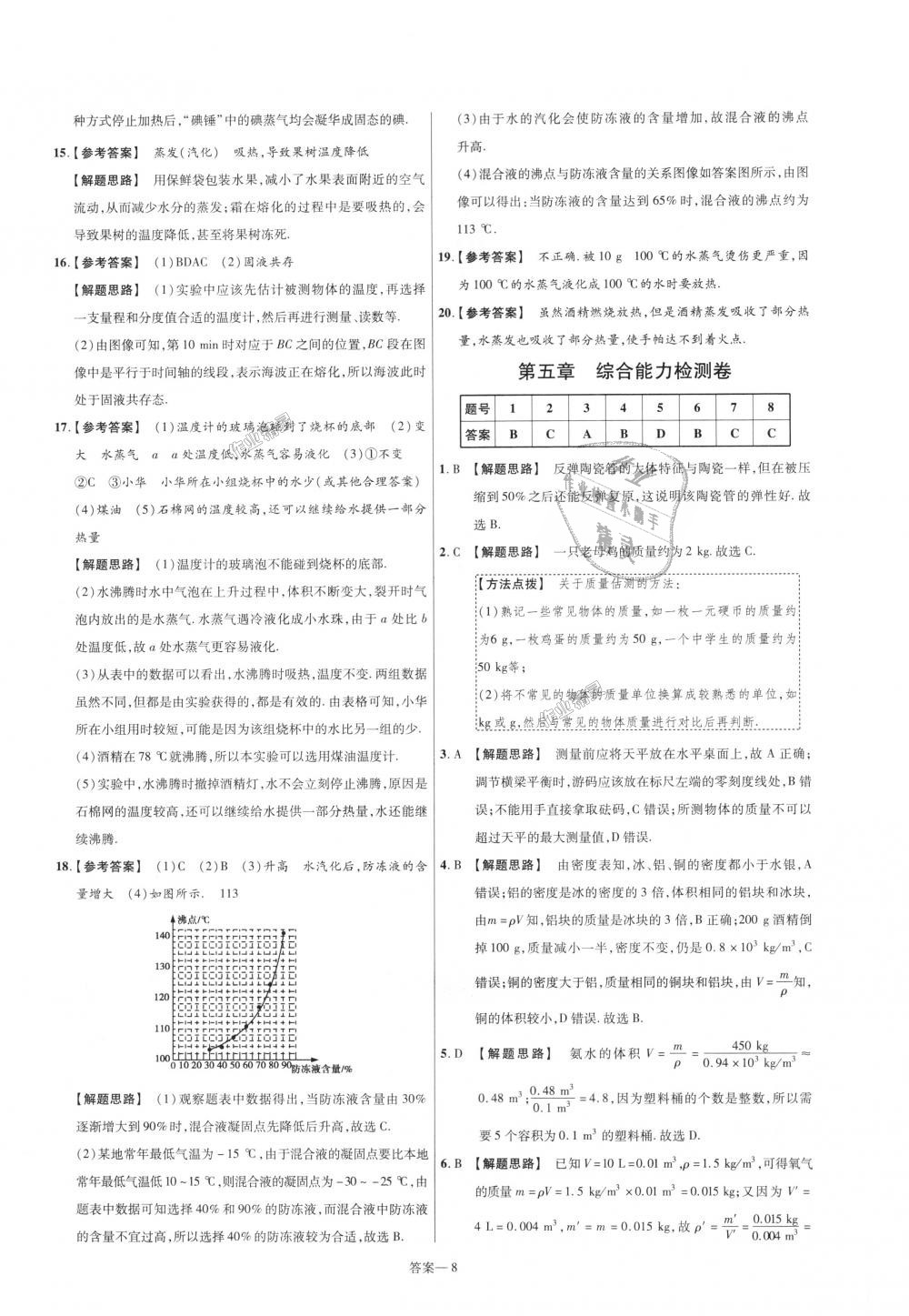 2018年一遍过初中物理八年级上册沪粤版 第48页