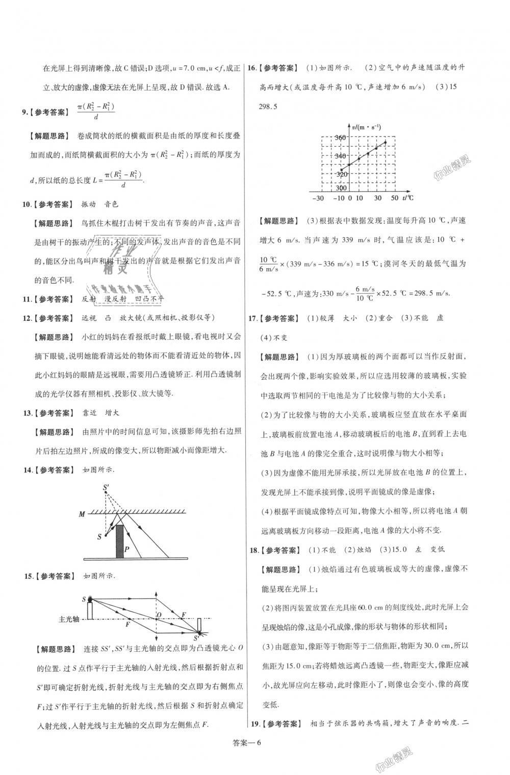 2018年一遍過(guò)初中物理八年級(jí)上冊(cè)滬粵版 第46頁(yè)