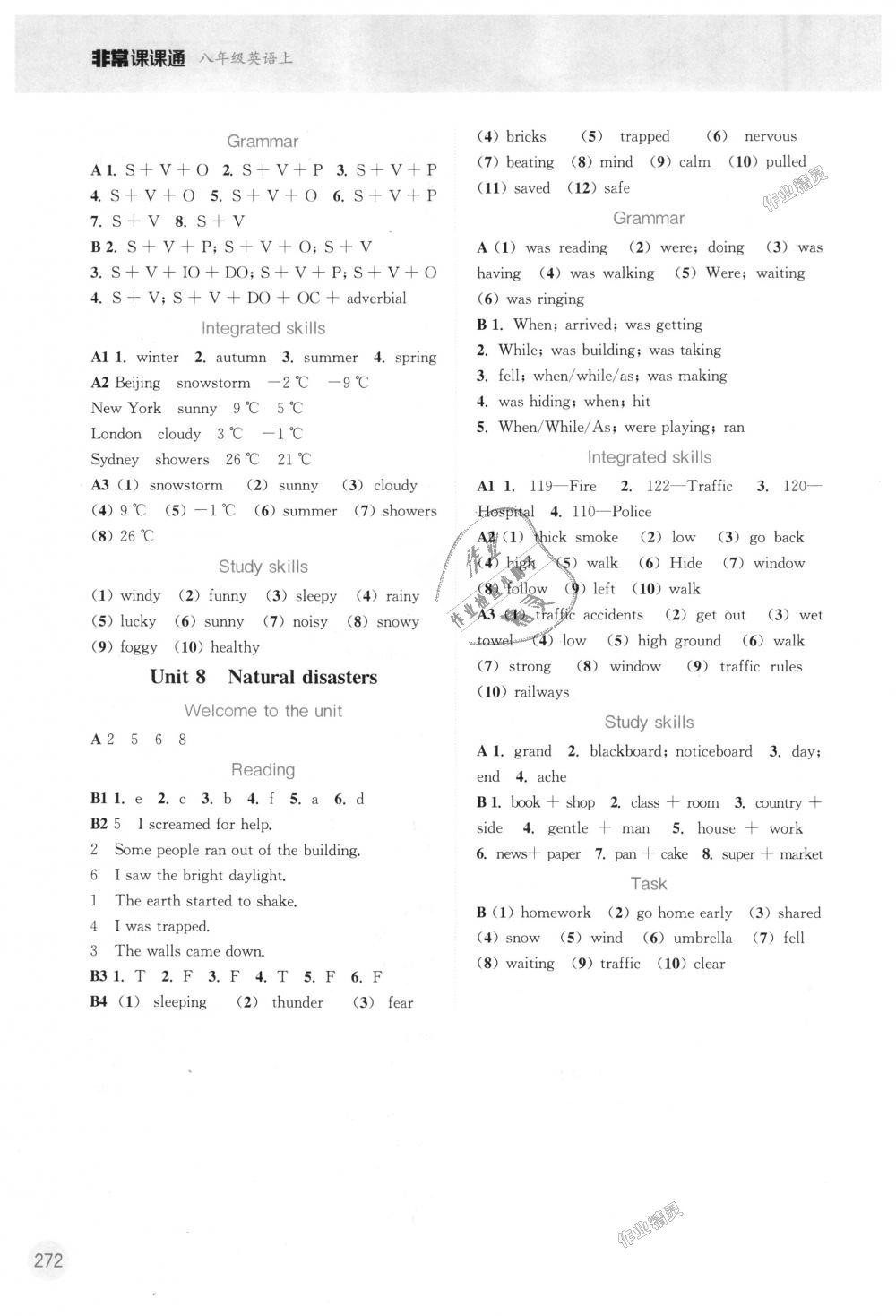 2018年通城學典非常課課通八年級英語上冊譯林版江蘇專用 第16頁