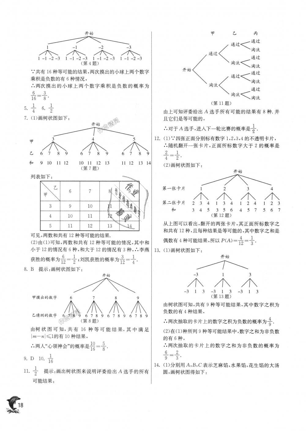 2018年實(shí)驗(yàn)班提優(yōu)訓(xùn)練九年級(jí)數(shù)學(xué)上冊北師大版 第18頁