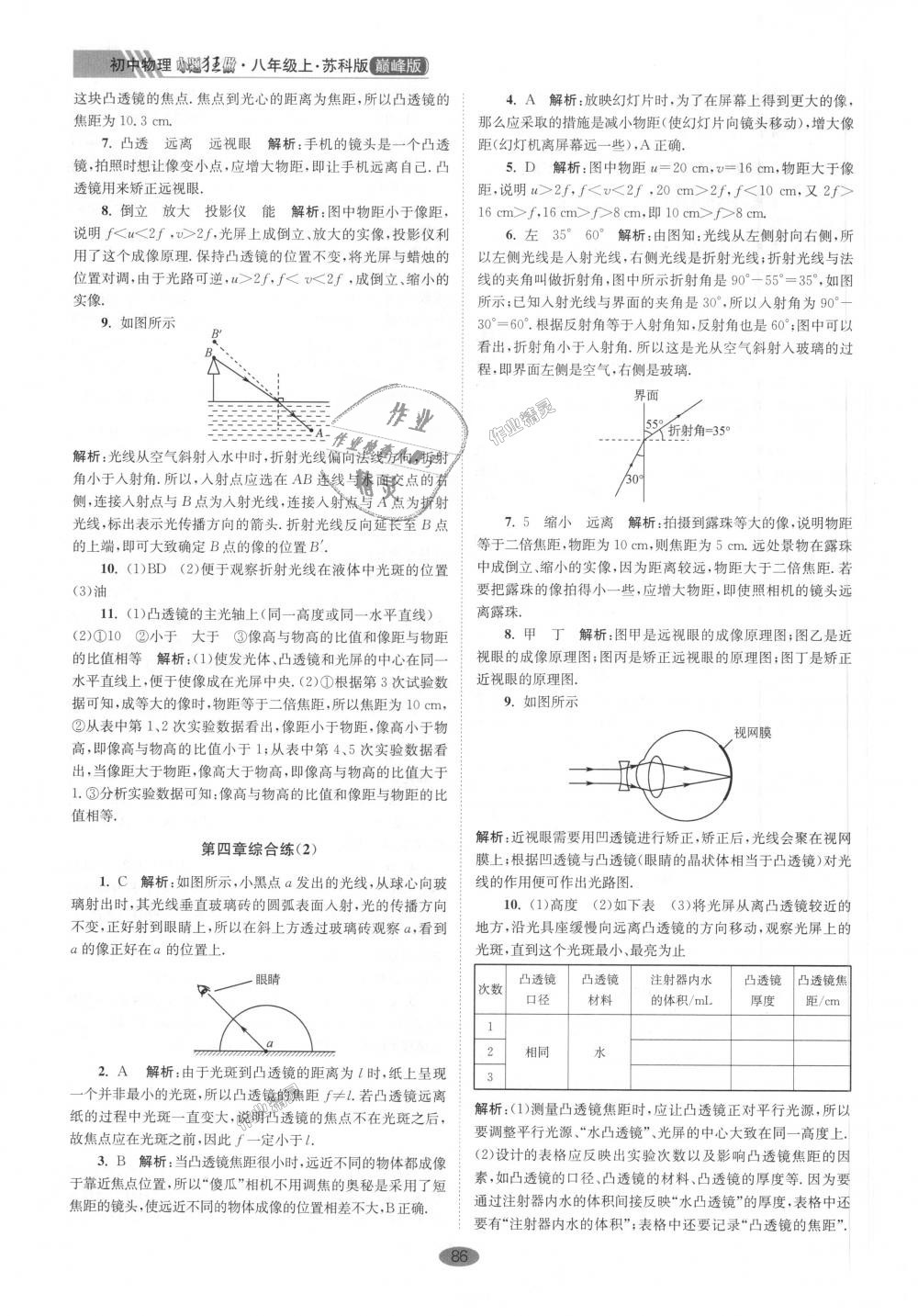 2018年初中物理小題狂做八年級上冊蘇科版巔峰版 第18頁