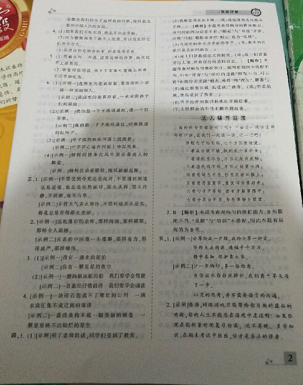 2018年王朝霞各地期末試卷精選五年級(jí)語(yǔ)文下冊(cè)人教版河北專(zhuān)版 第2頁(yè)