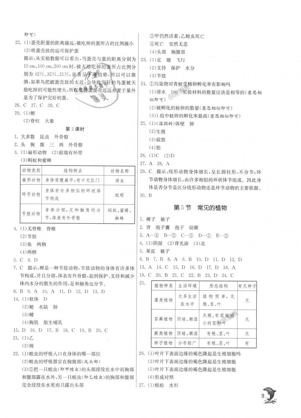 2018年實驗班提優(yōu)訓練七年級科學上冊浙教版 第9頁