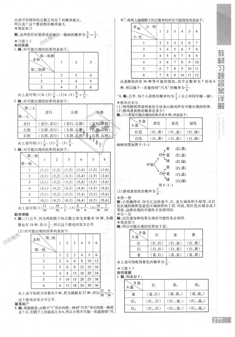 2018年倍速學(xué)習(xí)法九年級數(shù)學(xué)上冊北師大版 第45頁