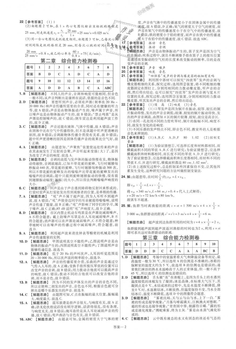 2018年一遍過初中物理八年級(jí)上冊(cè)人教版 第50頁