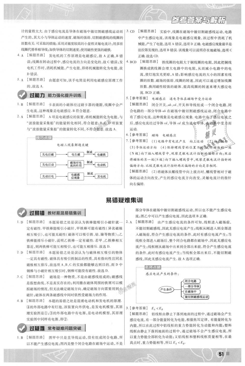 2018年一遍過(guò)初中物理九年級(jí)全一冊(cè)人教版 第51頁(yè)