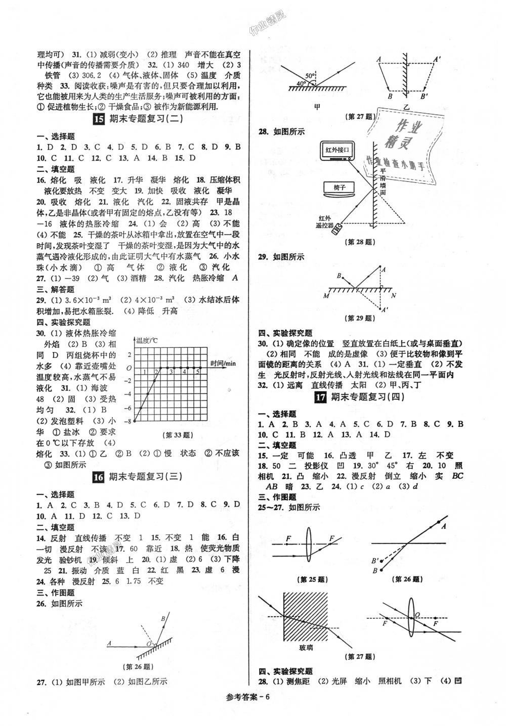 2018年超能學典名牌中學期末突破一卷通八年級物理上冊蘇科版 第6頁