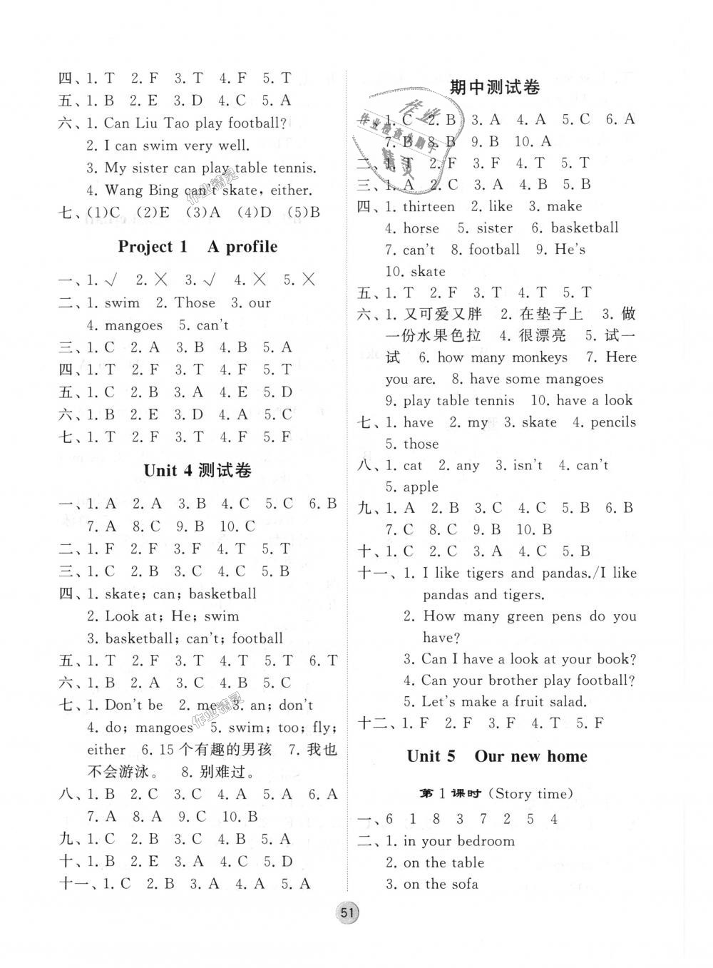 2018年經(jīng)綸學(xué)典棒棒堂四年級(jí)英語(yǔ)上冊(cè)江蘇版 第11頁(yè)