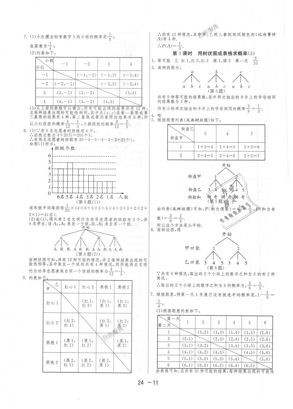 2018年1課3練單元達(dá)標(biāo)測試九年級數(shù)學(xué)上冊北師大版 第11頁