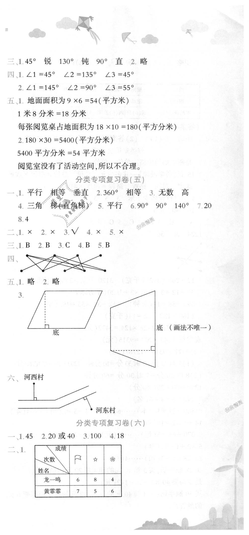 2018年黃岡小狀元達(dá)標(biāo)卷四年級(jí)數(shù)學(xué)上冊(cè)人教版 第9頁(yè)