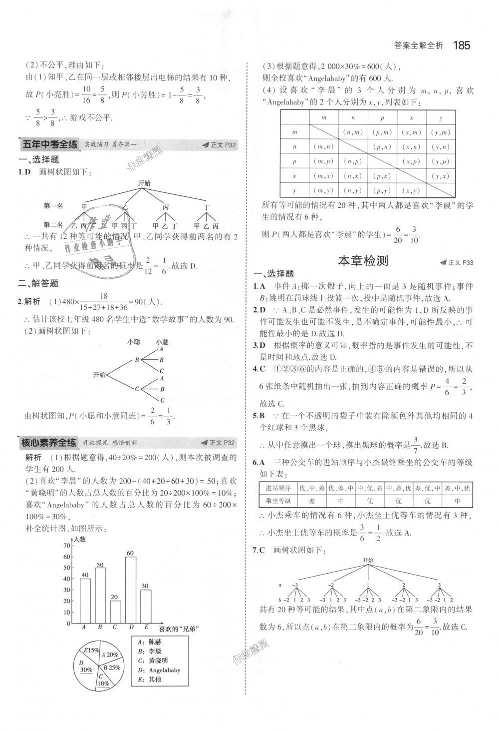 2018年5年中考3年模擬初中數(shù)學(xué)九年級全一冊浙教版 第21頁