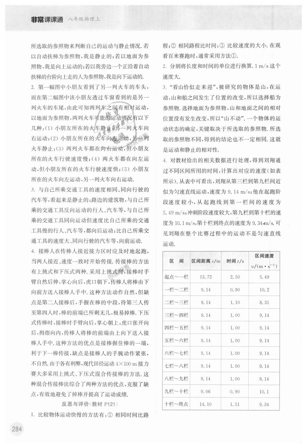 2018年通城學典非常課課通八年級物理上冊蘇科版 第28頁