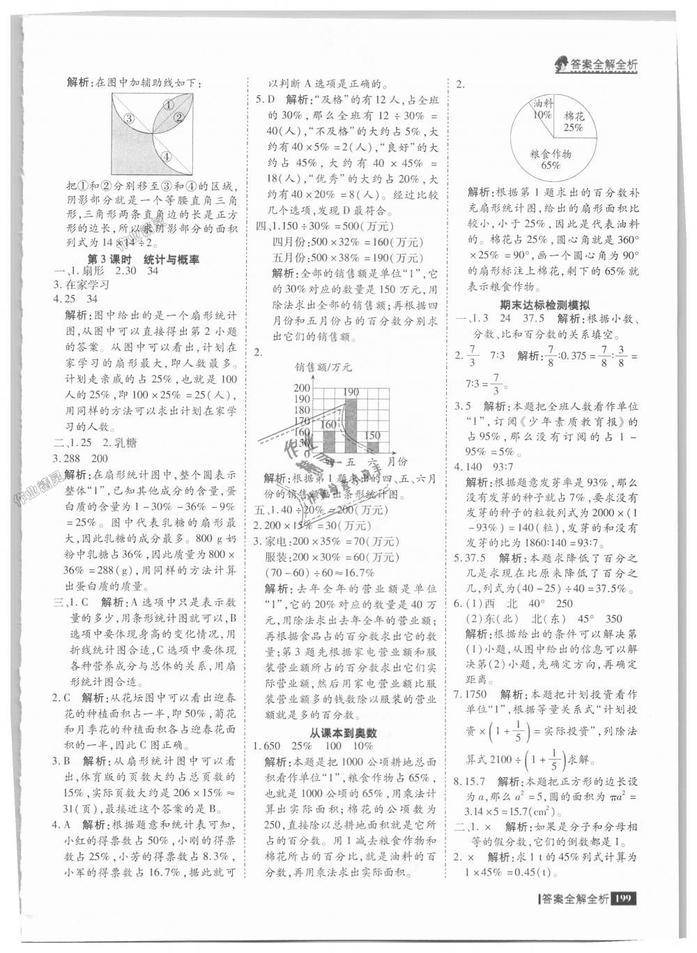 2018年考点集训与满分备考六年级数学上册人教版 第47页