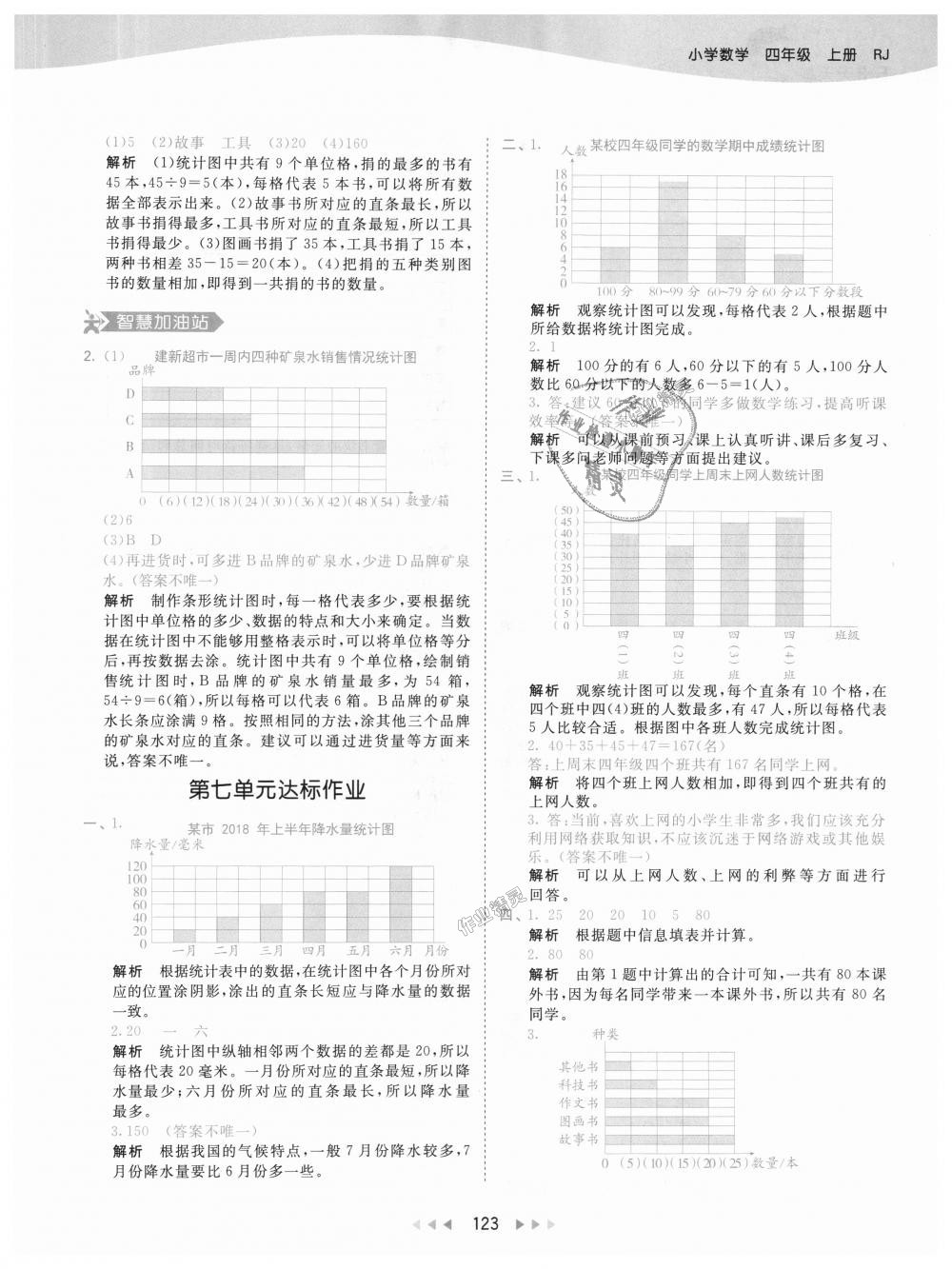 2018年53天天練小學(xué)數(shù)學(xué)四年級(jí)上冊(cè)人教版 第39頁(yè)