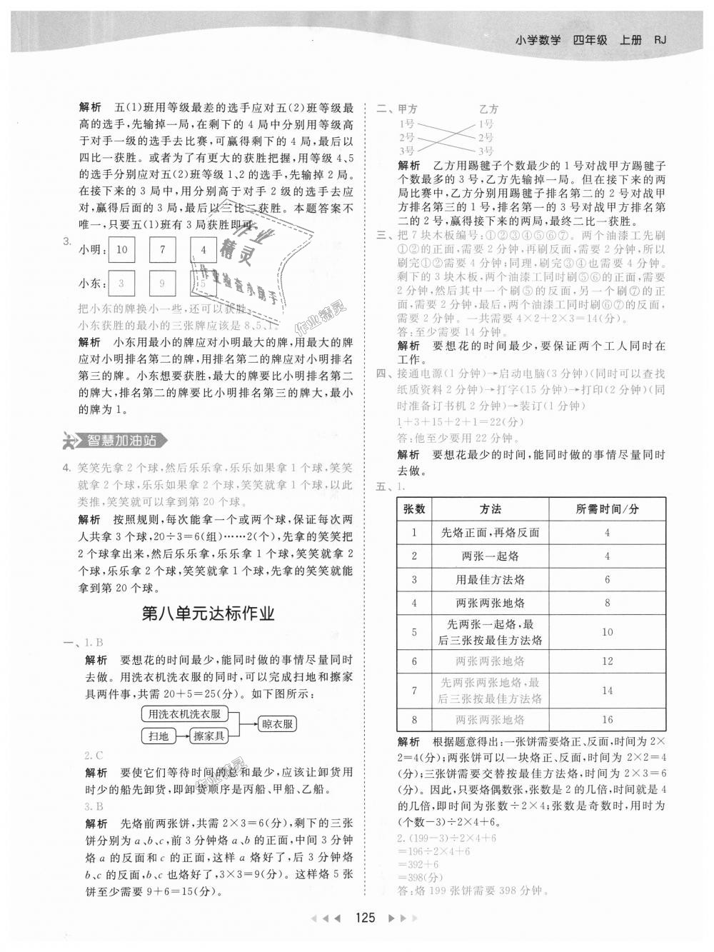 2018年53天天練小學(xué)數(shù)學(xué)四年級上冊人教版 第41頁