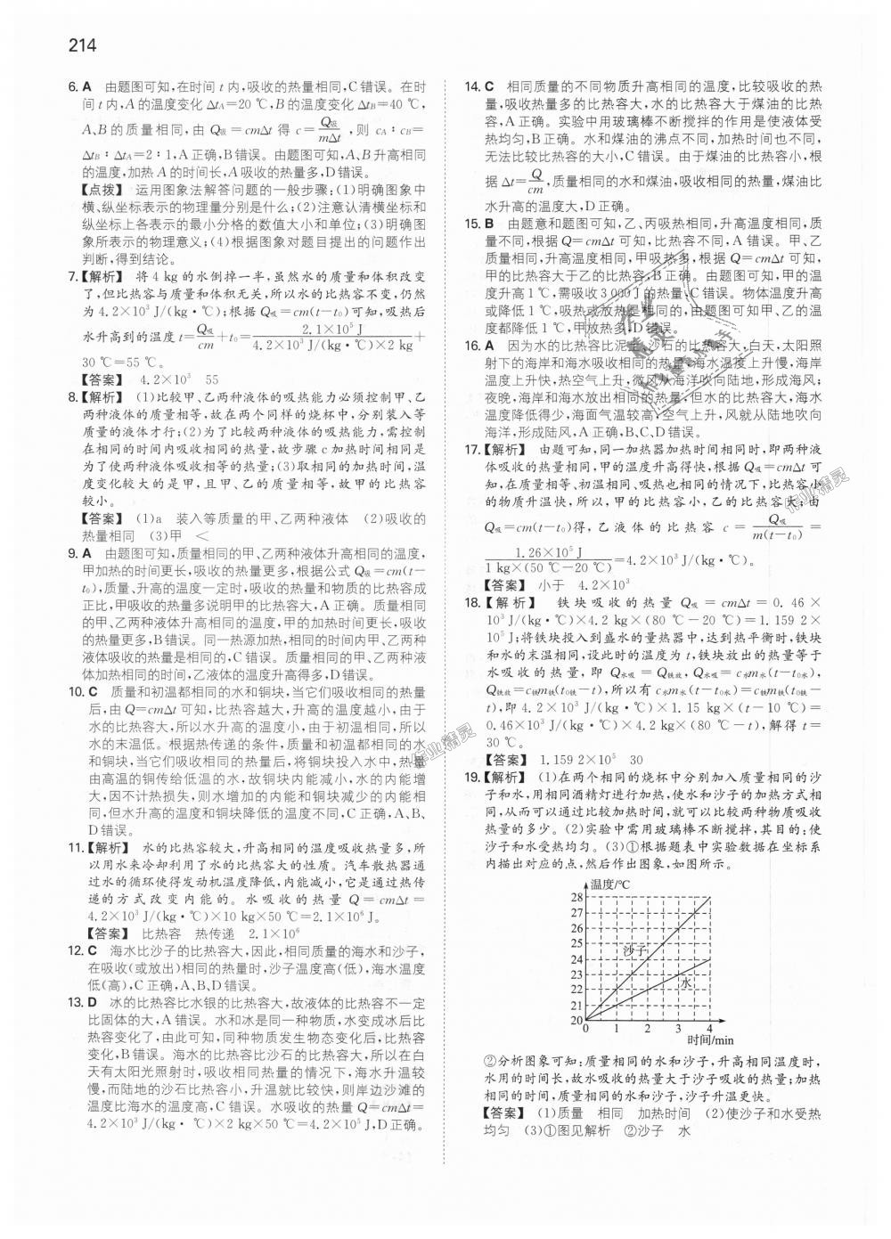 2018年一本初中物理九年級(jí)全一冊(cè)人教版 第3頁