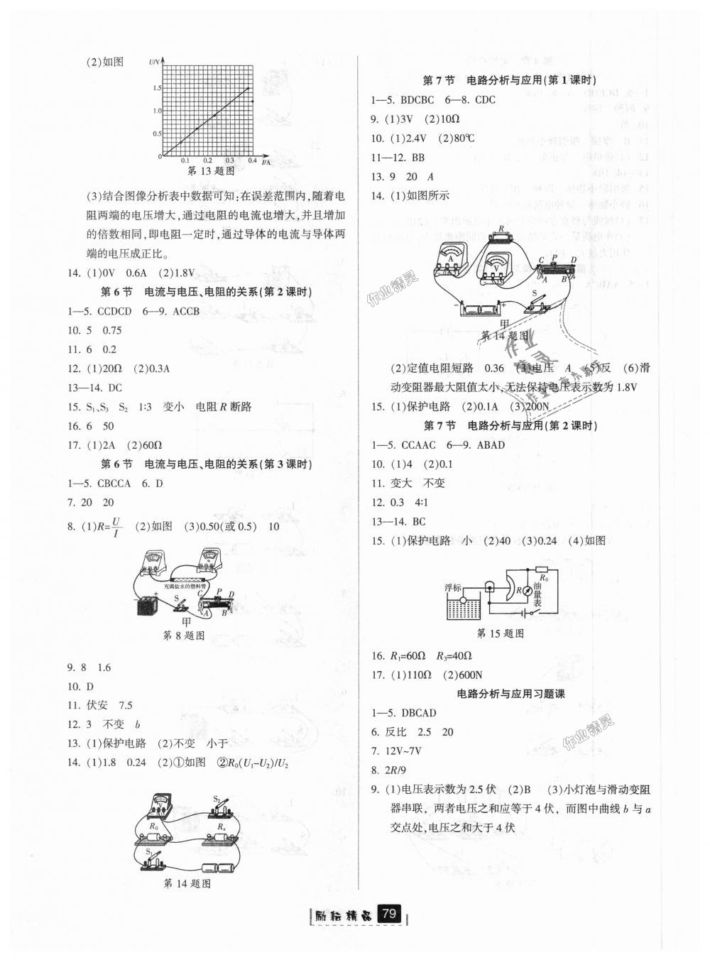 2018年勵耘書業(yè)勵耘新同步八年級科學(xué)上冊浙教版 第8頁