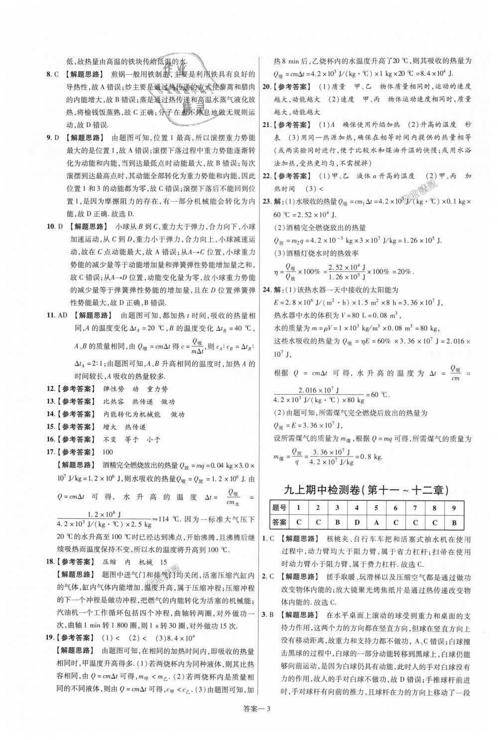 2018年一遍過初中物理九年級全一冊蘇科版 第67頁