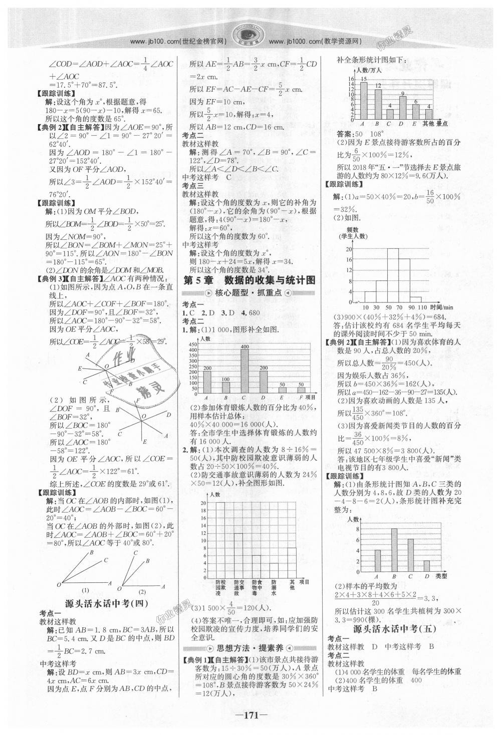 2018年世紀金榜金榜學案七年級數(shù)學上冊湘教版 第14頁