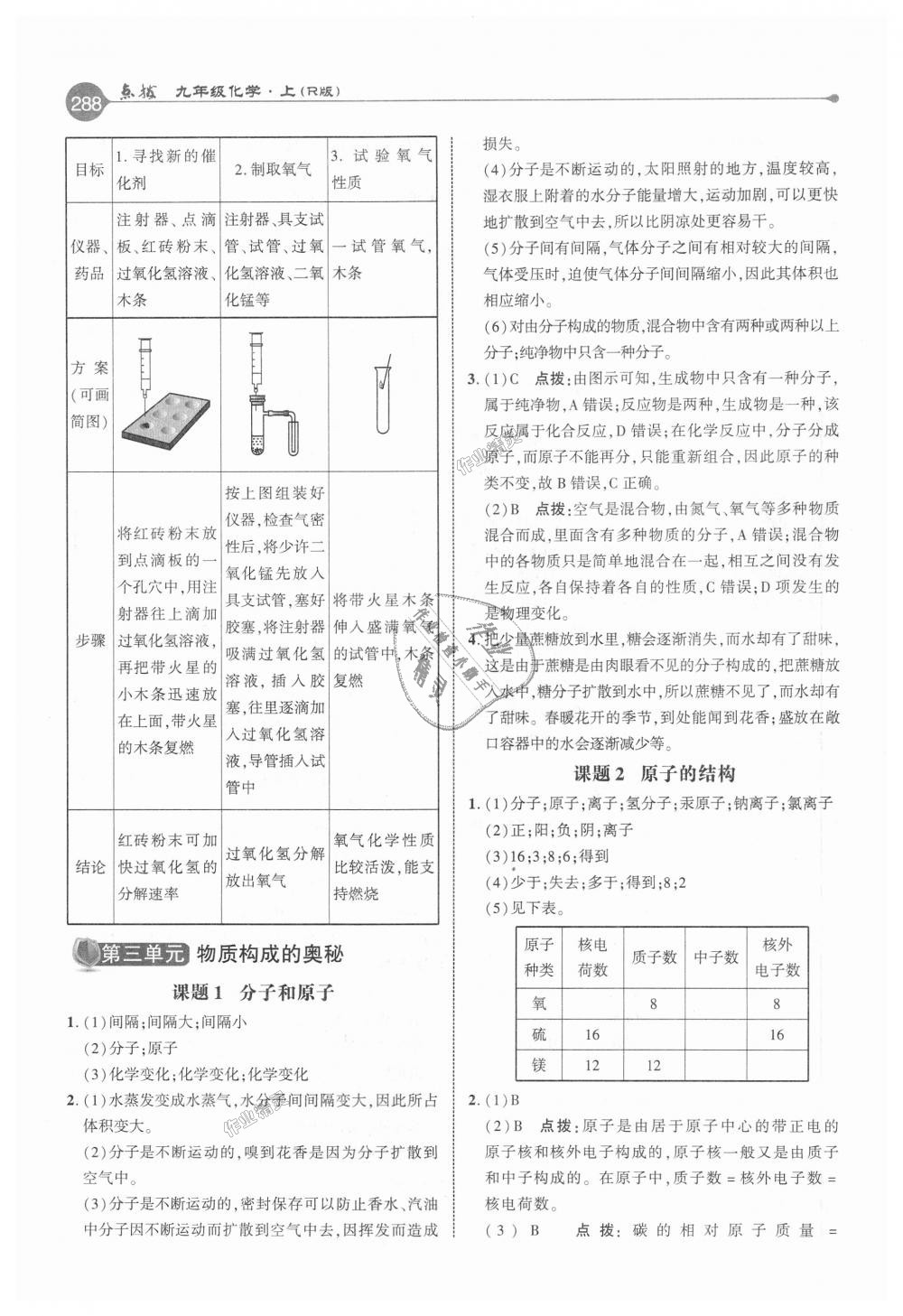 2018年特高級(jí)教師點(diǎn)撥九年級(jí)化學(xué)上冊人教版 第23頁