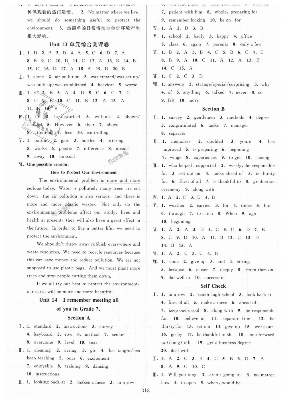 2018年全優(yōu)方案夯實(shí)與提高九年級英語全一冊人教版 第14頁