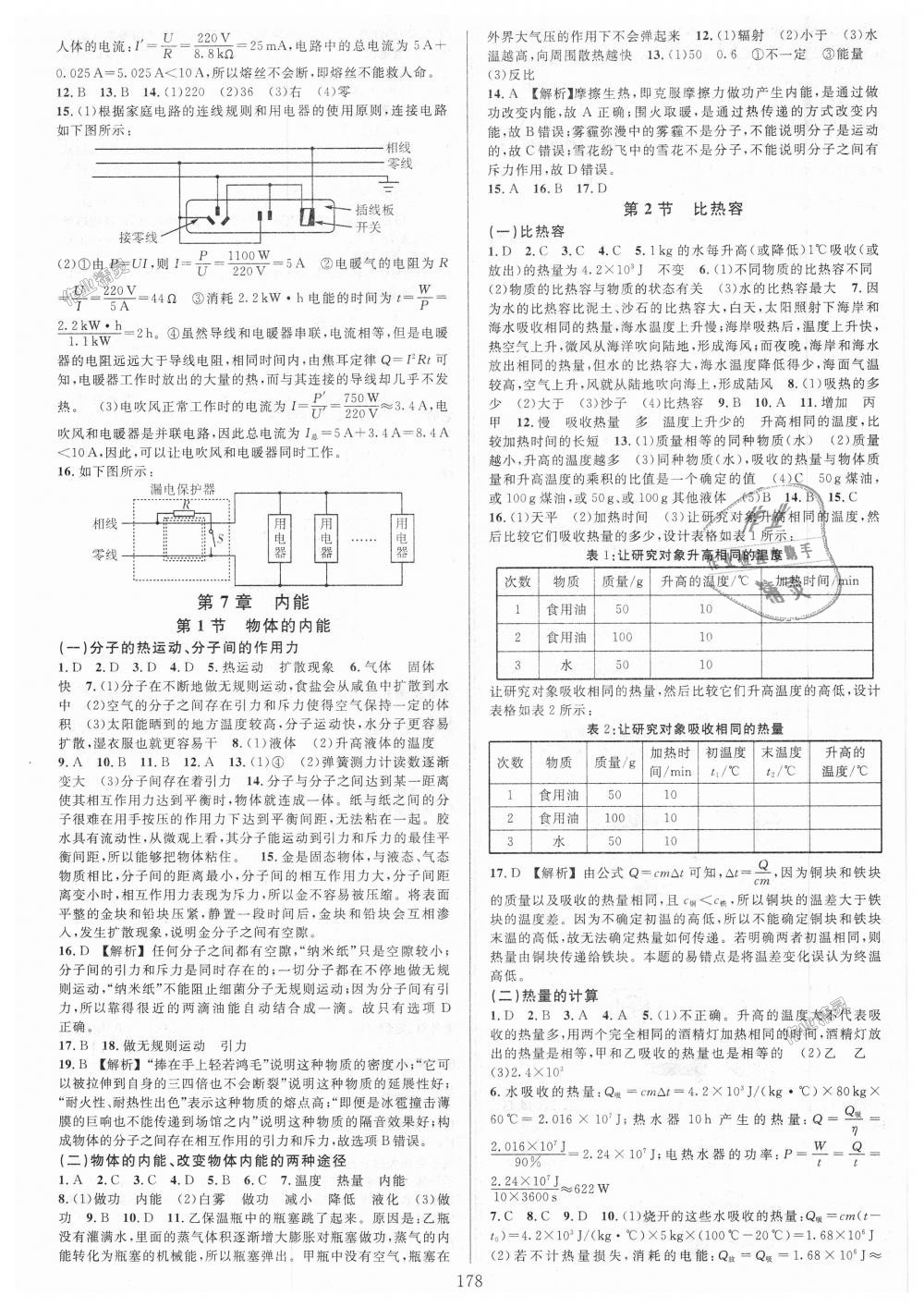 2018年全優(yōu)方案夯實與提高九年級科學(xué)全一冊華師大版 第14頁