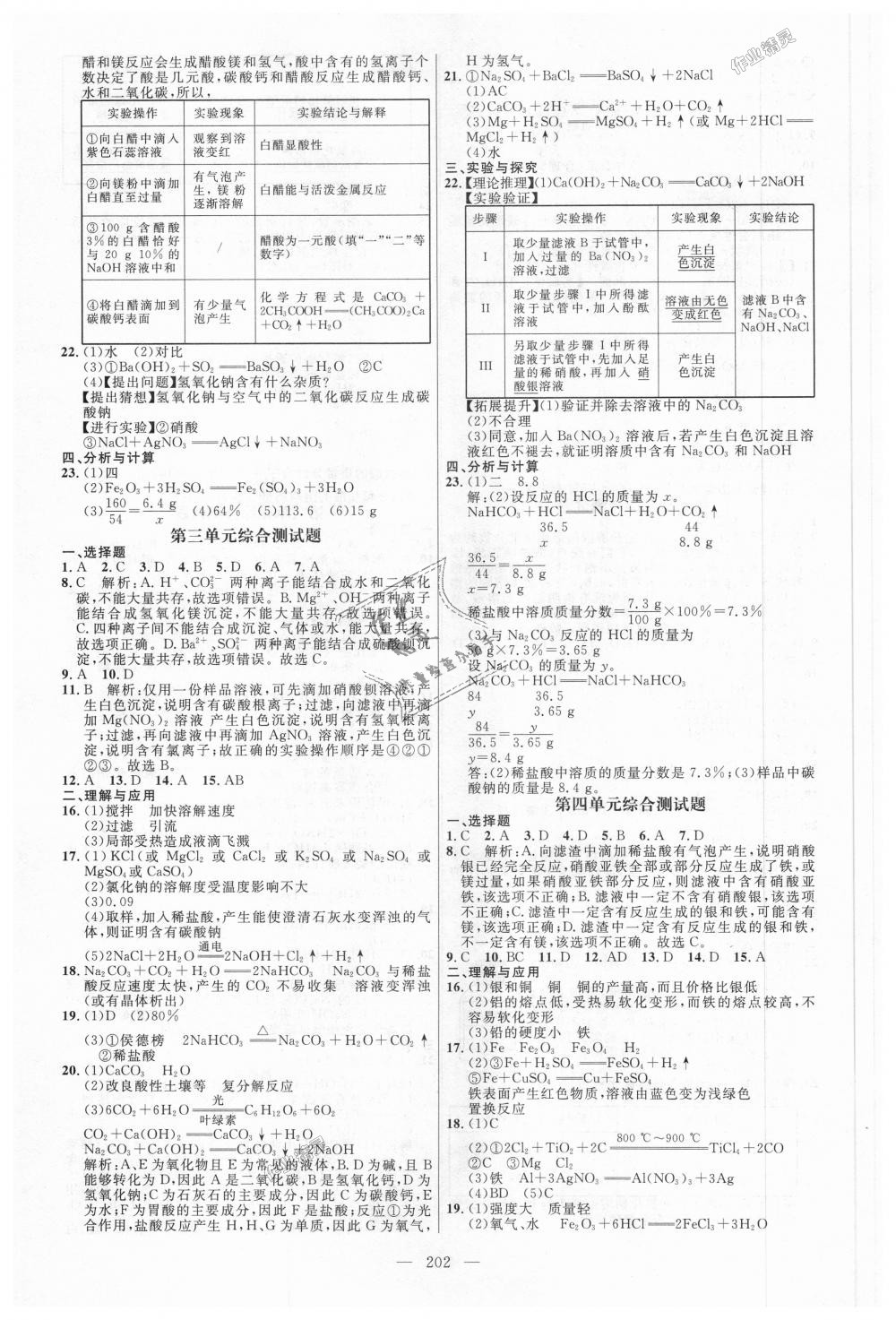 2018年细解巧练九年级化学全一册鲁教版 第21页