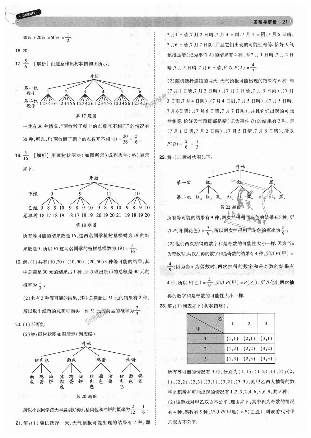 2018年教材完全解讀九年級數(shù)學(xué)上冊人教版 第21頁