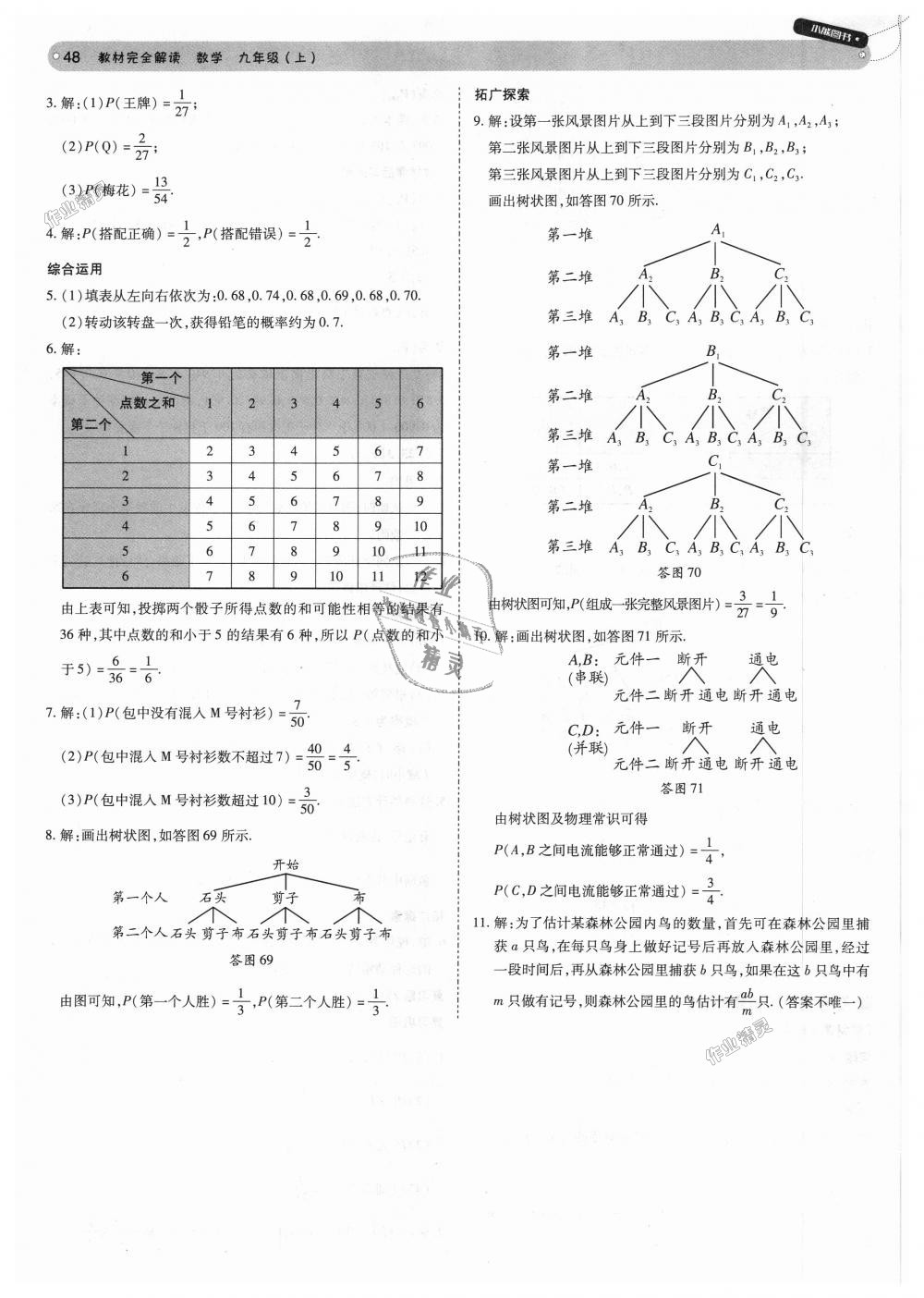 2018年教材完全解讀九年級(jí)數(shù)學(xué)上冊(cè)人教版 第48頁