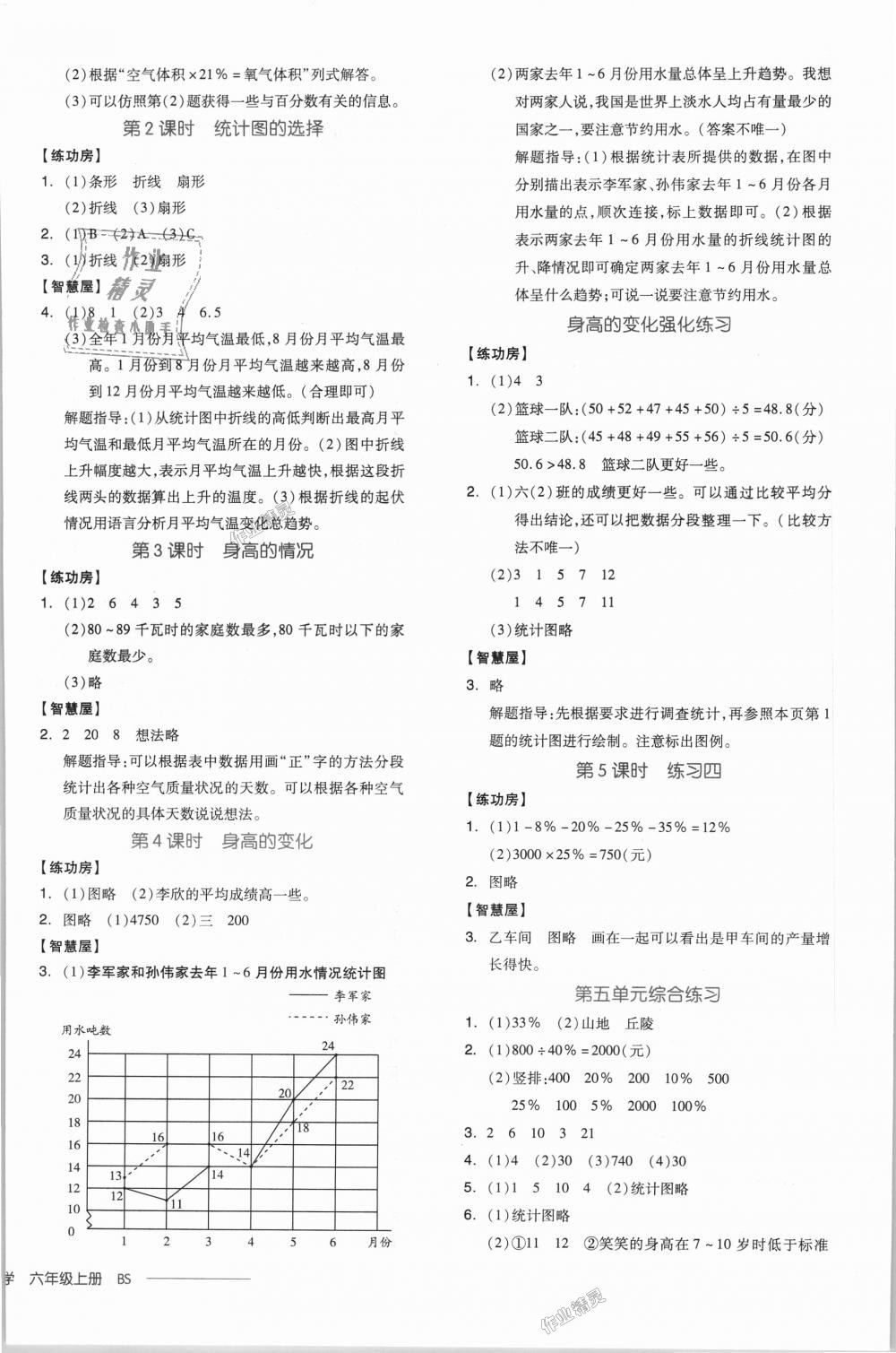 2018年全品學(xué)練考六年級(jí)數(shù)學(xué)上冊(cè)北師大版 第8頁(yè)