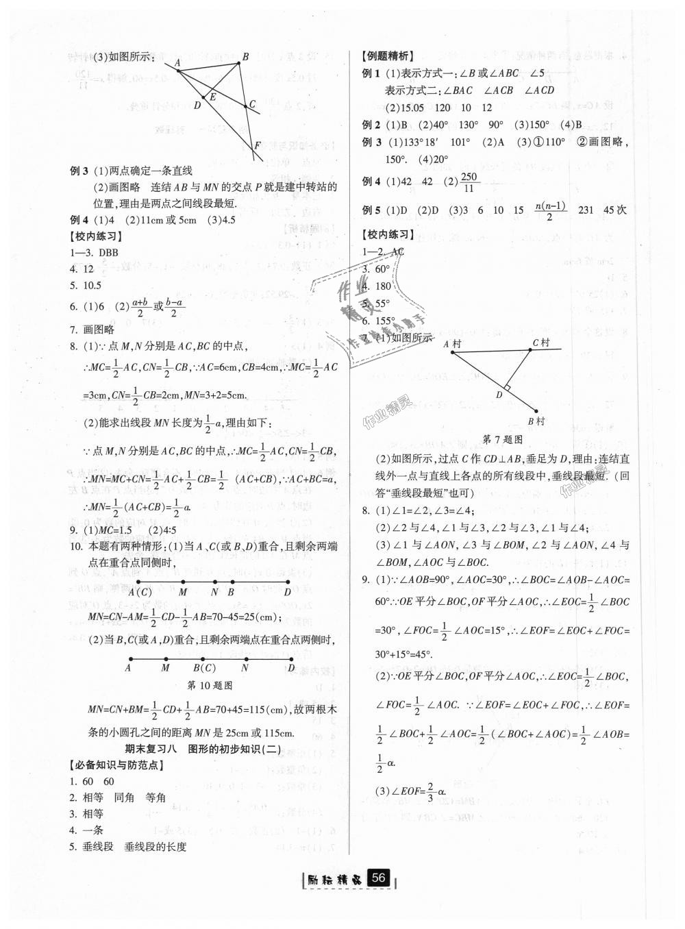 2018年勵(lì)耘書業(yè)勵(lì)耘新同步七年級(jí)數(shù)學(xué)上冊(cè)浙教版 第20頁