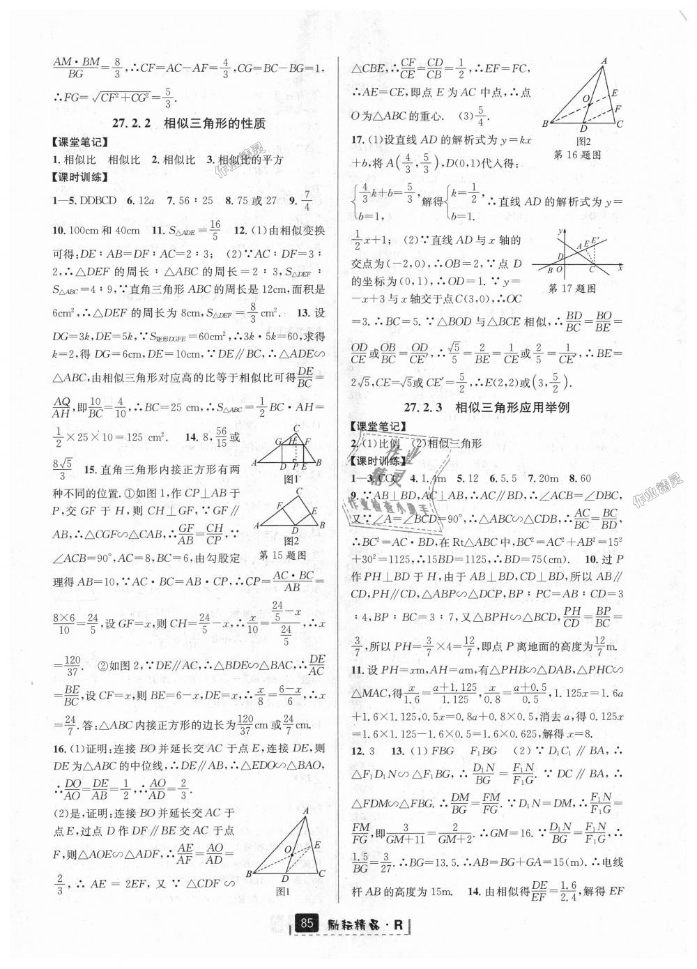 2018年励耘书业励耘新同步九年级数学全一册人教版 第41页