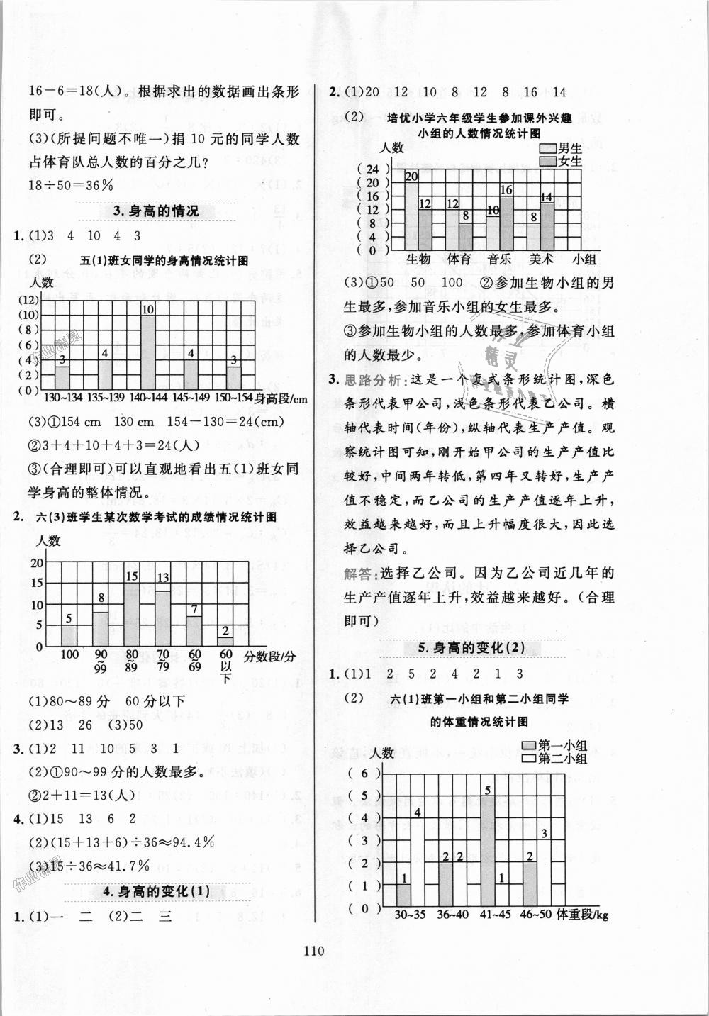 2018年小學(xué)教材全練六年級(jí)數(shù)學(xué)上冊(cè)北京師大版 第10頁