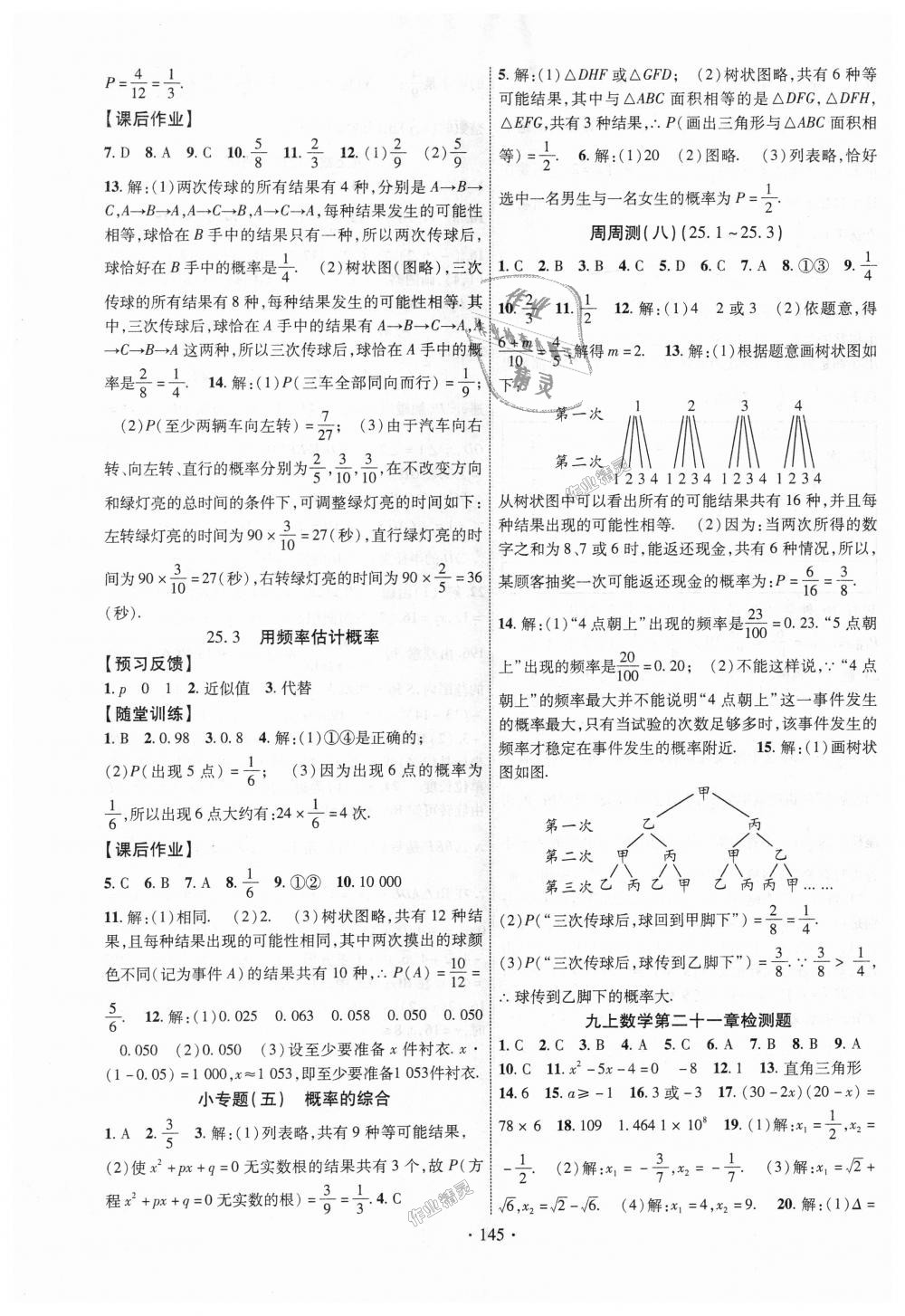 2018年课时掌控九年级数学上册人教版 第13页