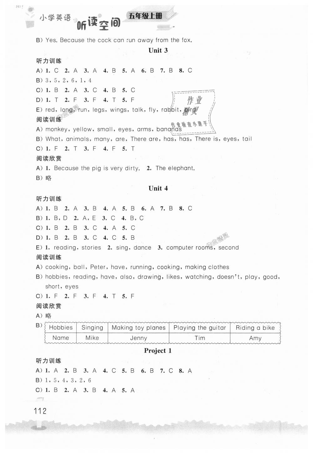 2018年小学英语听读空间五年级上册译林版 第2页